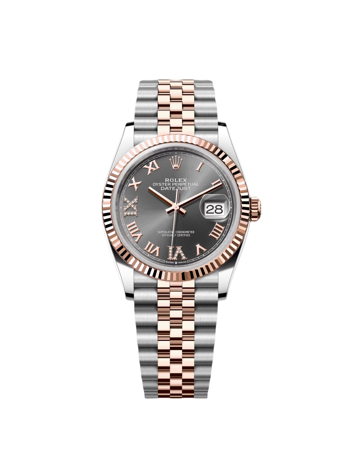 B0036AF5-17EA-EA23-9644-015929CB336A.png Rolex Datejust 36mm 126231 Slate Dial Jubilee Bracelet - Image 1