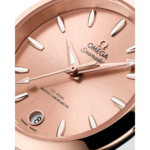 Omega Seamaster Aqua Terra Shades 34 mm Pink Dial Stainless Steel and Sedna™ 18k Rose Gold Bracelet 220.20.34.20.10.001 - Image 3