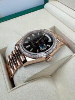 Rolex  Day-Date 40mm Eisenkiesel / Diamonds Dial 228345rbr-0016 - Image 6