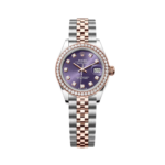 Rolex Lady-Datejust 28mm 279381RBR Aubergine Diamond Dial Oyster Bracelet