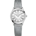 Omega De Ville Mini Trésor 26mm White Dial with Diamonds Stainless Steel Strap 428.18.26.60.04.001
