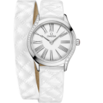Omega De Ville Mini Trésor 26mm White Dial with Diamonds Stainless Steel Strap 428.17.26.60.04.008