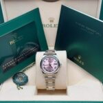 Rolex Datejust m278240-0013/0014 31mm Pink Roman Domed Bezel Oyster Oystersteel - Image 9