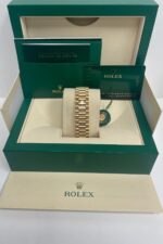 Rolex Day-Date 40mm Bright Black Dial President Watch 228348RBR-0043 - Image 7