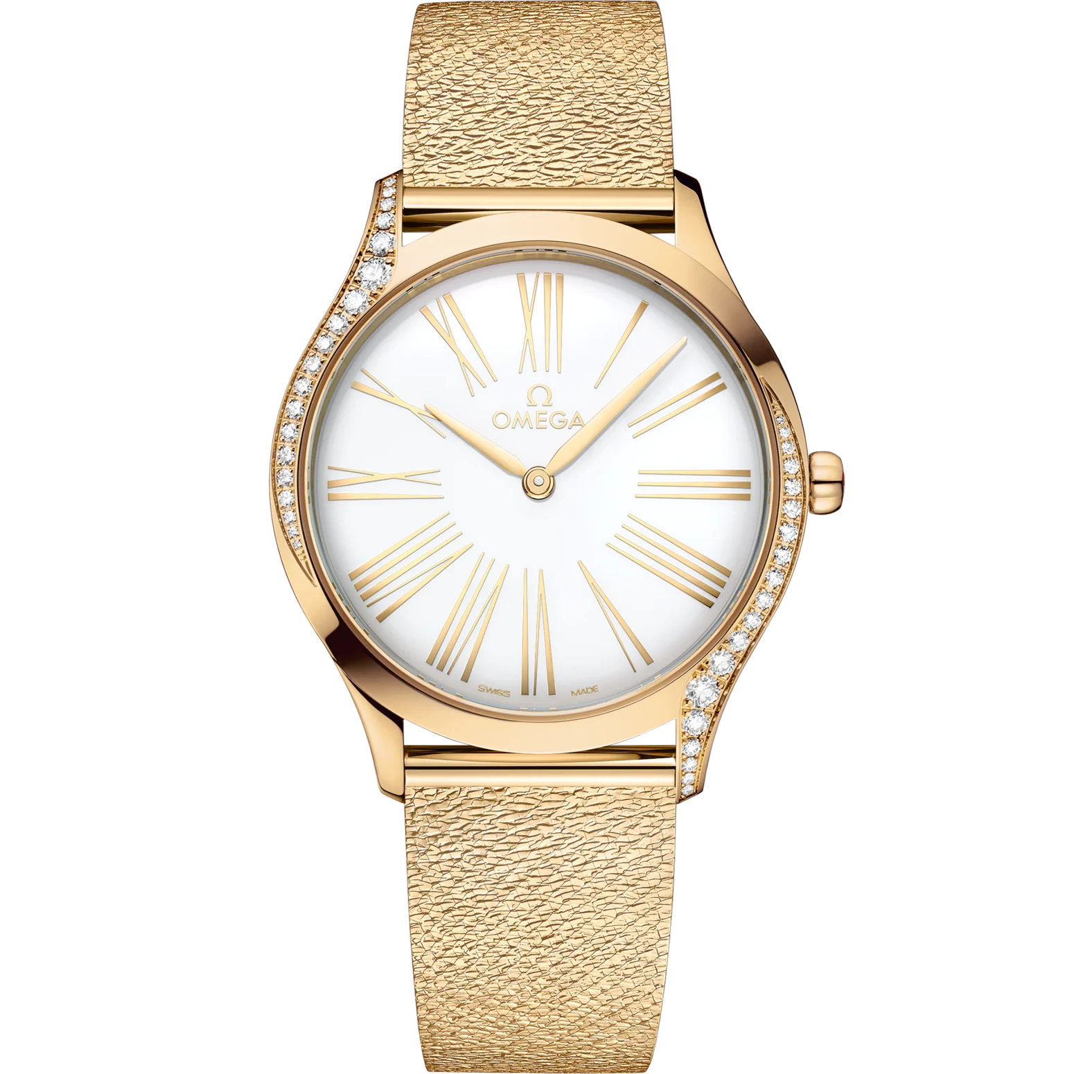 B19AAFE5-2ABF-4467-8720-17C262F026BE.png Omega De Ville Trésor 36mm White Dial with Diamonds Moonshine™ 18k Rose Gold Bracelet 428.55.36.60.04.001 - Image 1
