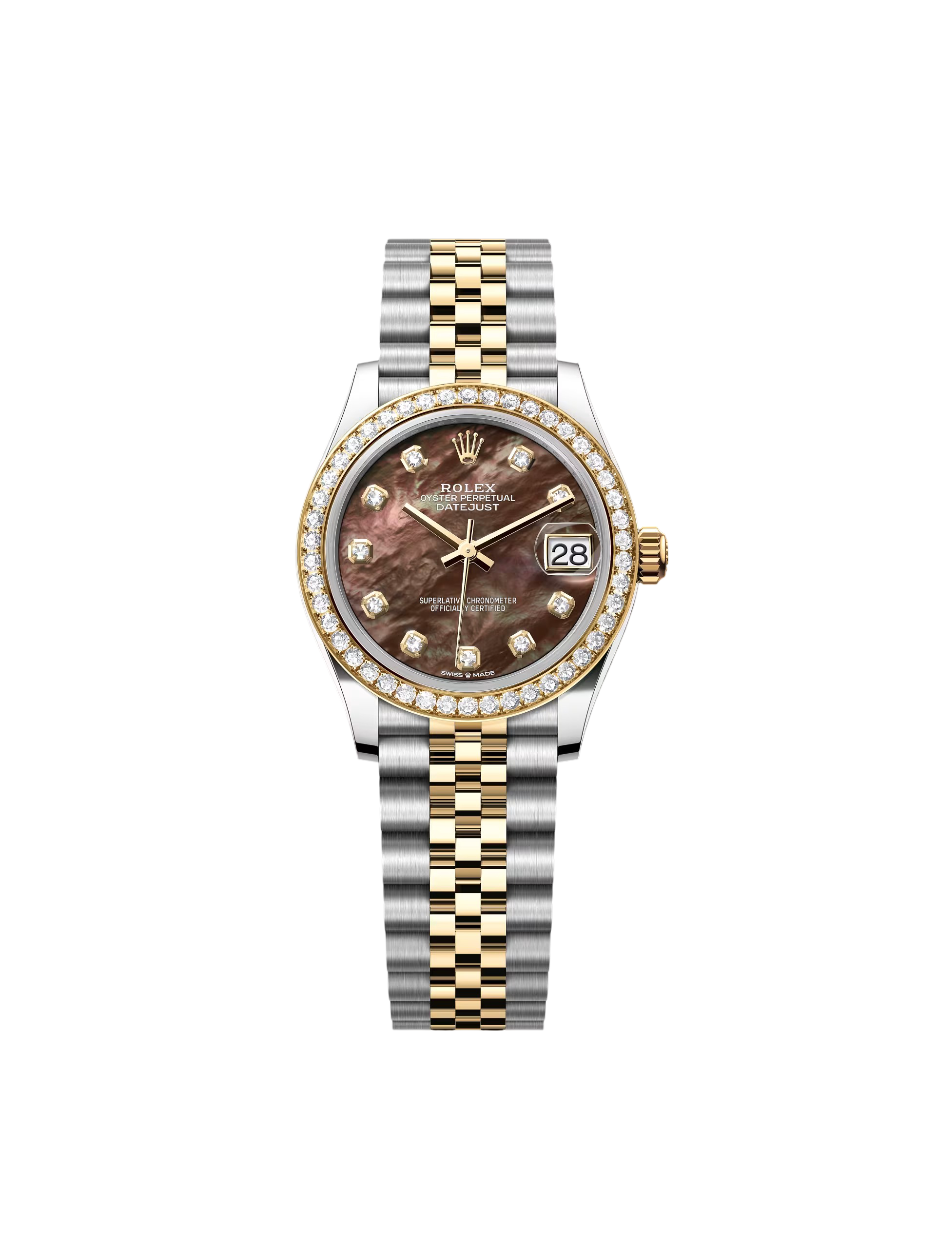 B1A901C1-C948-AC40-B762-2D7F271FA799.png Rolex Datejust m278383-0023/0024 31mm Mother of Pearl Dial Oyster Bracelet - Image 1