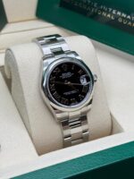 Rolex Datejust m278240-0001/0002 31mm Black Roman Domed Bezel Oyster Oystersteel - Image 4