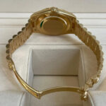 Rolex Day-Date 40mm Champagne Diamond Dial and Bezel Yellow Gold President Bracelet 228348RBR-0002 - Image 8