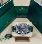 Rolex Datejust 41mm 126300 Slate Roman Oyster Stainless Steel Watch - Image 8