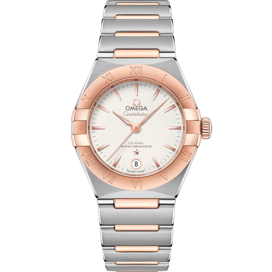 B3B60C48-B4A2-7ED9-B60C-D2BCA9C87A8E.avif Omega Constellation Ladies' Selection 29mm steel ‑ Sedna™ gold on steel ‑ Sedna™ gold 131.20.29.20.02.001 - Image 1