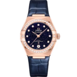 Omega Constellation Ladies' Selection 29mm Sedna™ gold on leather strap 131.58.29.20.53.003