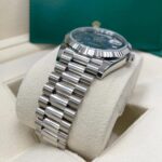 Rolex  Day-Date President 40mm White Gold Blue Roman Ombre Dial - 228239 - Image 6