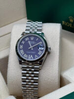 Rolex Datejust m278274-0025/0026 Aubergine 31mm Dial Oyster Watch - Image 9
