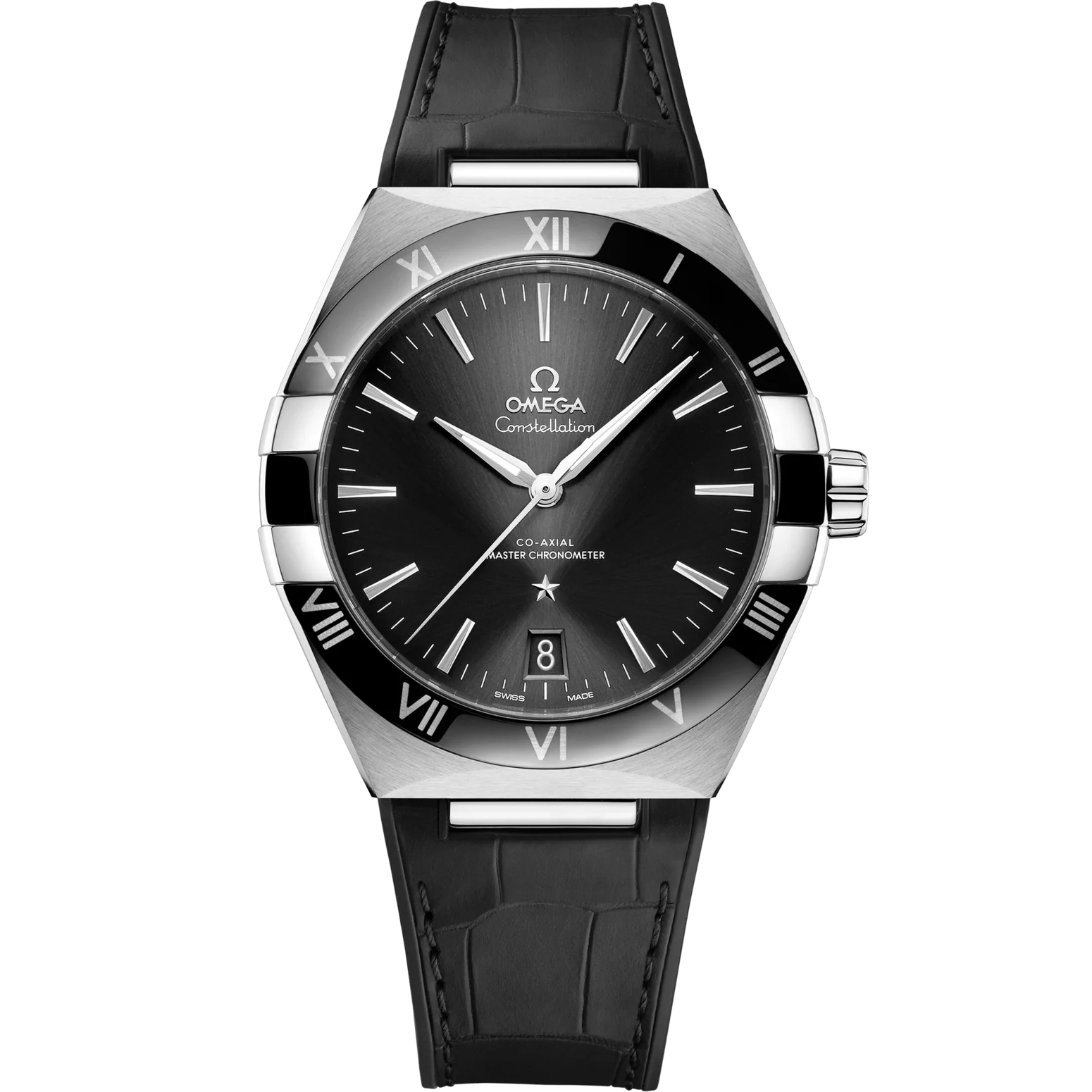 B42DC464-F48F-A917-253D-99D443E4C824.png Omega Constellation Gents' Selection 41mm Black Dial Stainless Steel Strap 131.33.41.21.01.001 - Image 1
