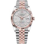 Rolex  Datejust 36mm 126231 Silver Fluted Motif Dial Jubilee Bracelet
