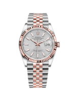 Rolex  Datejust 36mm 126231 Silver Fluted Motif Dial Jubilee Bracelet