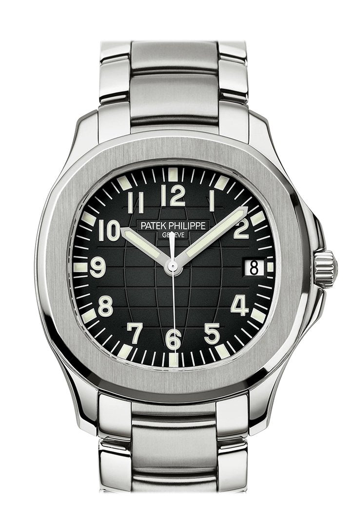 B5C4AA6C-7F44-105D-07DD-764348DD4DFF.jpg Patek Philippe Aquanaut Black Dial Stainless Steel Automatic Men's Watch 5167-1A 5167/1A - Image 1