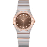 Omega Constellation Ladies' Selection 28mm steel ‑ Sedna™ gold on steel ‑ Sedna™ gold 131.25.28.60.63.001