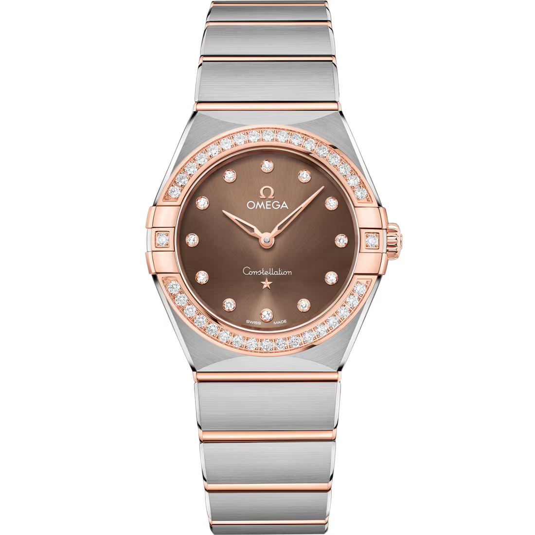 B5FBD289-F82B-C1FA-A8AB-64FE9B09986B.avif Omega Constellation Ladies' Selection 28mm steel ‑ Sedna™ gold on steel ‑ Sedna™ gold 131.25.28.60.63.001 - Image 1