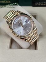 Rolex  Day-Date President 40mm Yellow Gold Silver Index Dial - 228238 - Image 3