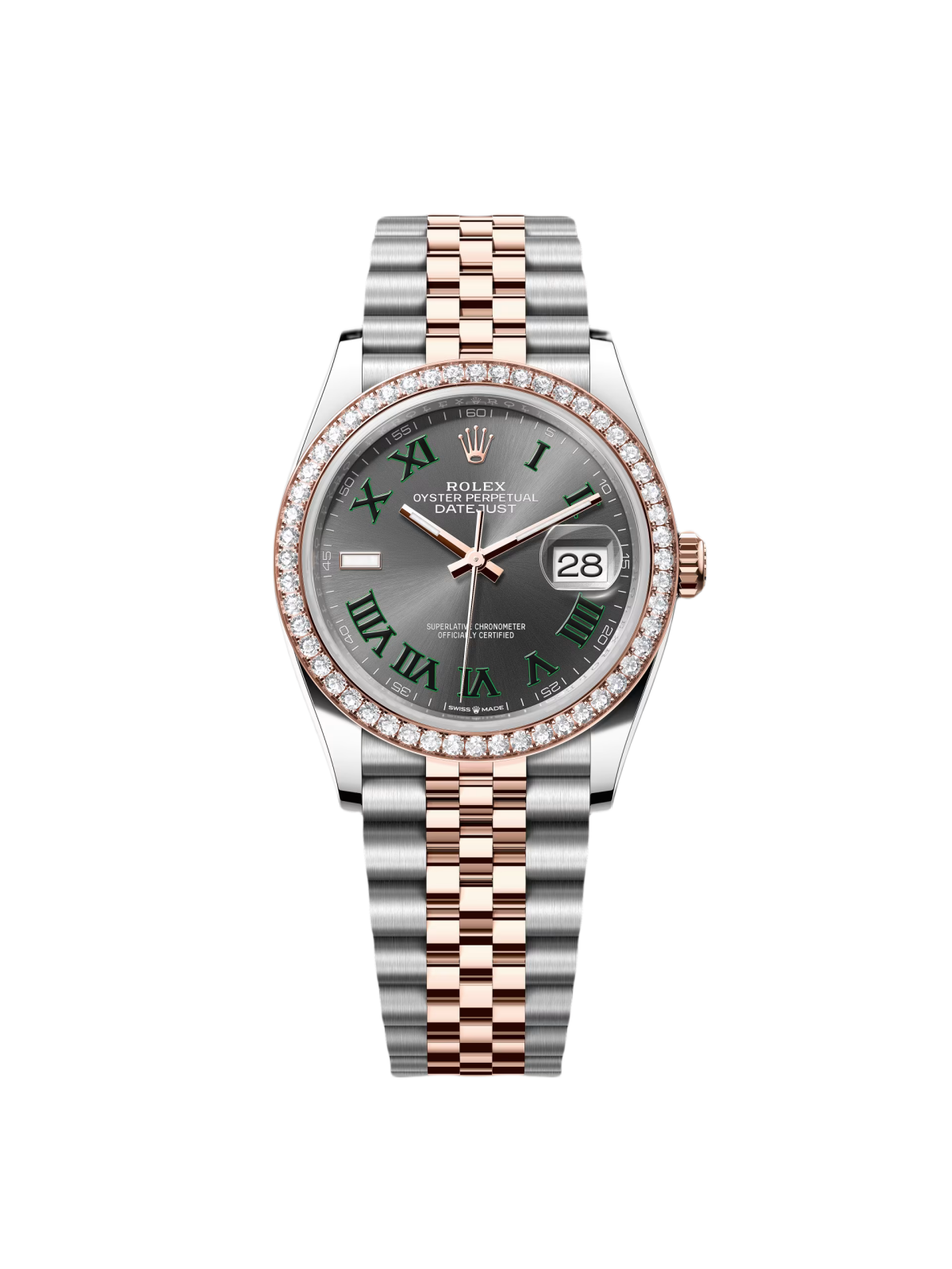 B66021B8-2BC9-0C36-D682-946A9AE5765B.png Rolex Datejust 126281RBR Slate Dial 36mm - Image 1