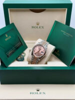 Rolex  Datejust 36mm 126231 Rose Dial Oyster Bracelet - Image 10