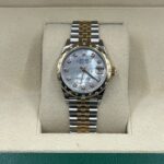 Rolex Datejust m278343 31mm White Mother-of-Pearl Dial Yellow Rolesor Jubilee Watch - Image 3