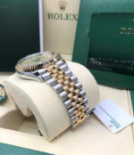 Rolex  Datejust 36mm 126233 Golden Palm Motif Dial Jubilee Bracelet Watch - Image 7