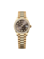 Rolex Datejust m278288RBR-0026 Dark Grey 31mm Dial President Bracelet Watch