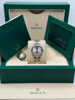 Rolex Datejust m278274-0011/0012 Silver Dial 31mm Fluted Bezel Oyster Bracelet - Image 8