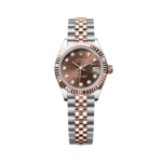 Rolex Lady-Datejust 28mm 279171 Chocolate Diamond Oyster Stainless Steel and Rose Gold