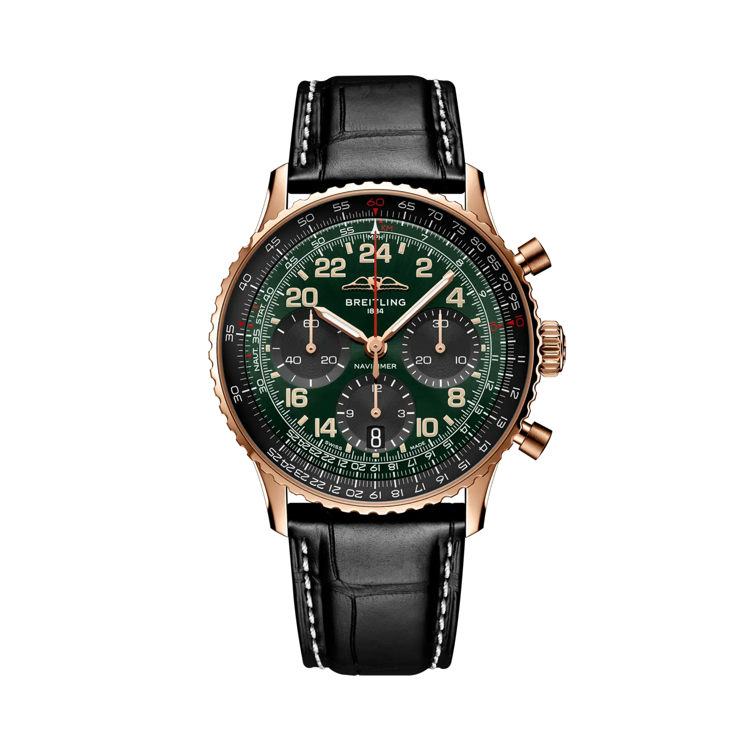 B8E4B3CA-9E8D-AD27-ED62-56E3DB01BCD0.png Breitling Navitimer B12 Chronograph 41mm RB12302A1L1P1 - Image 1