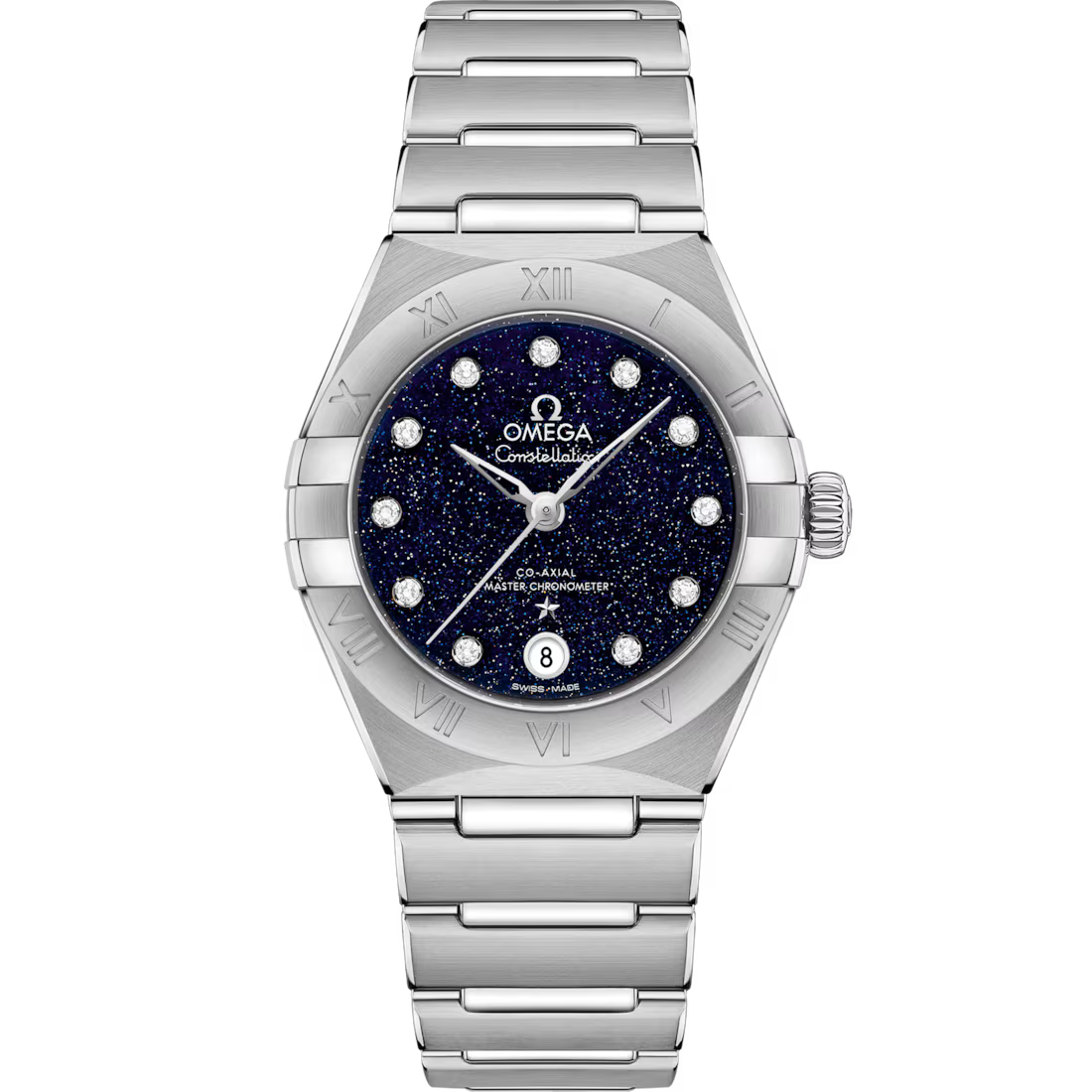 B98AEE5F-DDEB-48BA-0958-BD59FBE5CD02.avif Omega Constellation Ladies' Selection 29mm steel on steel 131.10.29.20.53.001 - Image 1