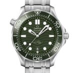 Omega Seamaster Diver 300M 42mm Green Dial Stainless Steel Bracelet 210.30.42.20.10.001 - Image 8