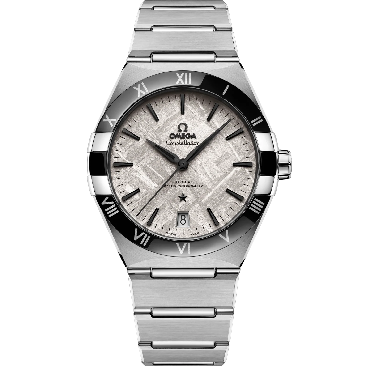 BA891C68-BD81-551B-D810-FAD505F1BE98.png Omega Constellation Gents' Selection 41mm Grey Dial Stainless Steel Bracelet 131.30.41.21.99.001 - Image 1