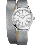 Omega De Ville Mini Trésor 26mm White Dial with Diamonds Stainless Steel Strap 428.17.26.60.04.006