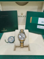 Rolex Lady-Datejust 28mm  279163 Silver Roman Dial Oyster Bracelet - Image 9