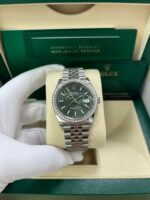 Rolex  Datejust 36mm 126284 Olive Green Dial Jubilee Bracelet - Image 10