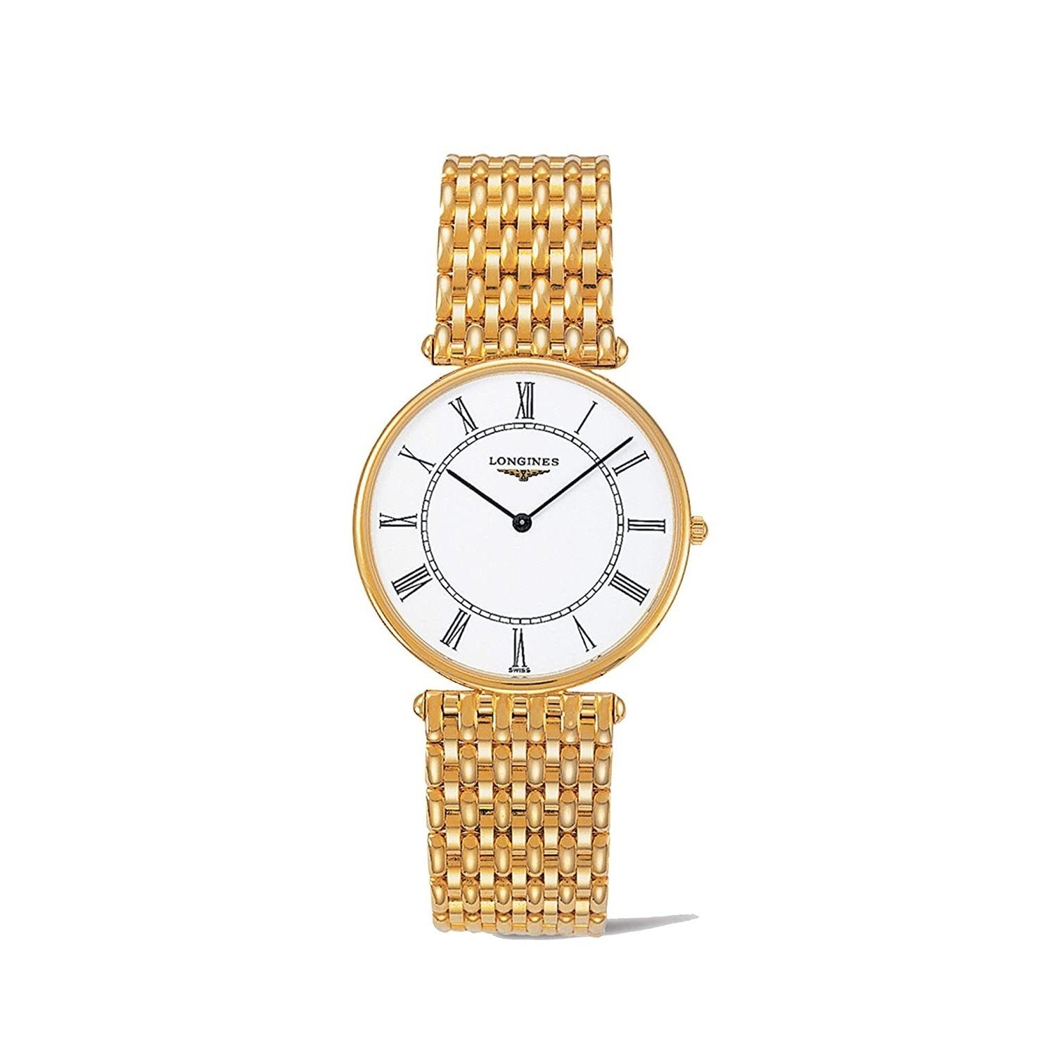 BBACD392-3E52-D991-752A-BFF91B9CAC2D.jpg Longines Men's L46916116 La Grande Classique Gold-Tone 18kt Gold Watch - Image 1