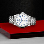 TUDOR 1926 41mm Opaline/Blue Arabic Dial Men's Automatic Bracelet Watch M91650-0005 - Image 2