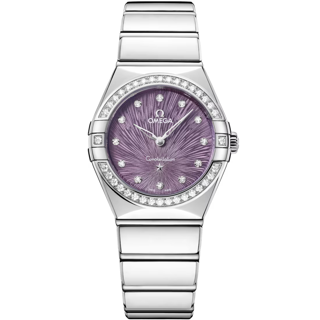 BBF41548-1E6E-2835-63BA-32680FBAF193.avif Omega Constellation Ladies' Selection 28mm steel on steel 131.15.28.60.60.001 - Image 1