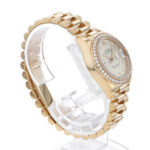 Rolex Lady-Datejust 28mm 279138RBR Champagne Diamond Dial and Diamond Bezel Yellow Gold Bracelet - Image 6