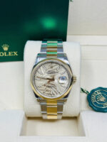 Rolex  Datejust 36mm 126203 Golden Dial Domed Bezel Oyster Bracelet - Image 3