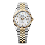 Rolex  Datejust 36mm 126233 MOP Diamond Dial Jubilee Two-Tone Bracelet Watch