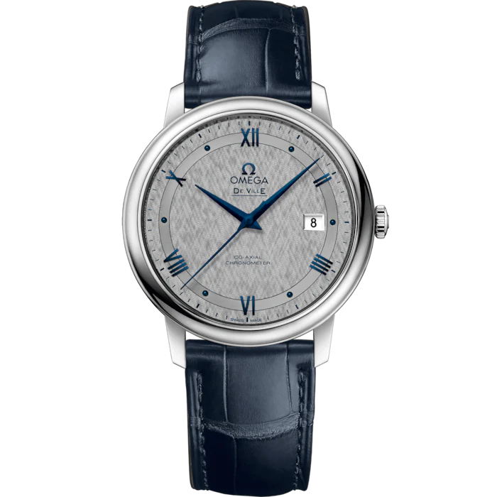 BC69E2C8-03F3-F684-89A4-C24259EF99EB.png Omega De Ville Prestige 39.5 mm Grey Dial Stainless Steel Strap 424.13.40.20.06.002 - Image 1