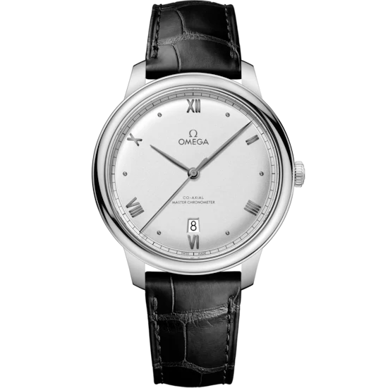 BC7FC60F-0B63-9B19-5F0C-3526CA2EC65C.png Omega De Ville Prestige 40 mm Silver Dial Stainless Steel Strap 434.13.40.20.02.001 - Image 1