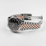 Rolex  Datejust 36mm 126201 Bright Black Dial Jubilee Bracelet Watch - Image 6
