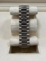 Rolex  Day-Date President 40mm White Gold Black Diamond Baguette Dial - 228239 - Image 8