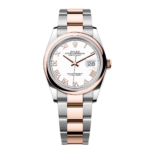 Rolex  Datejust 36mm 126201 White Dial Oyster Bracelet Watch