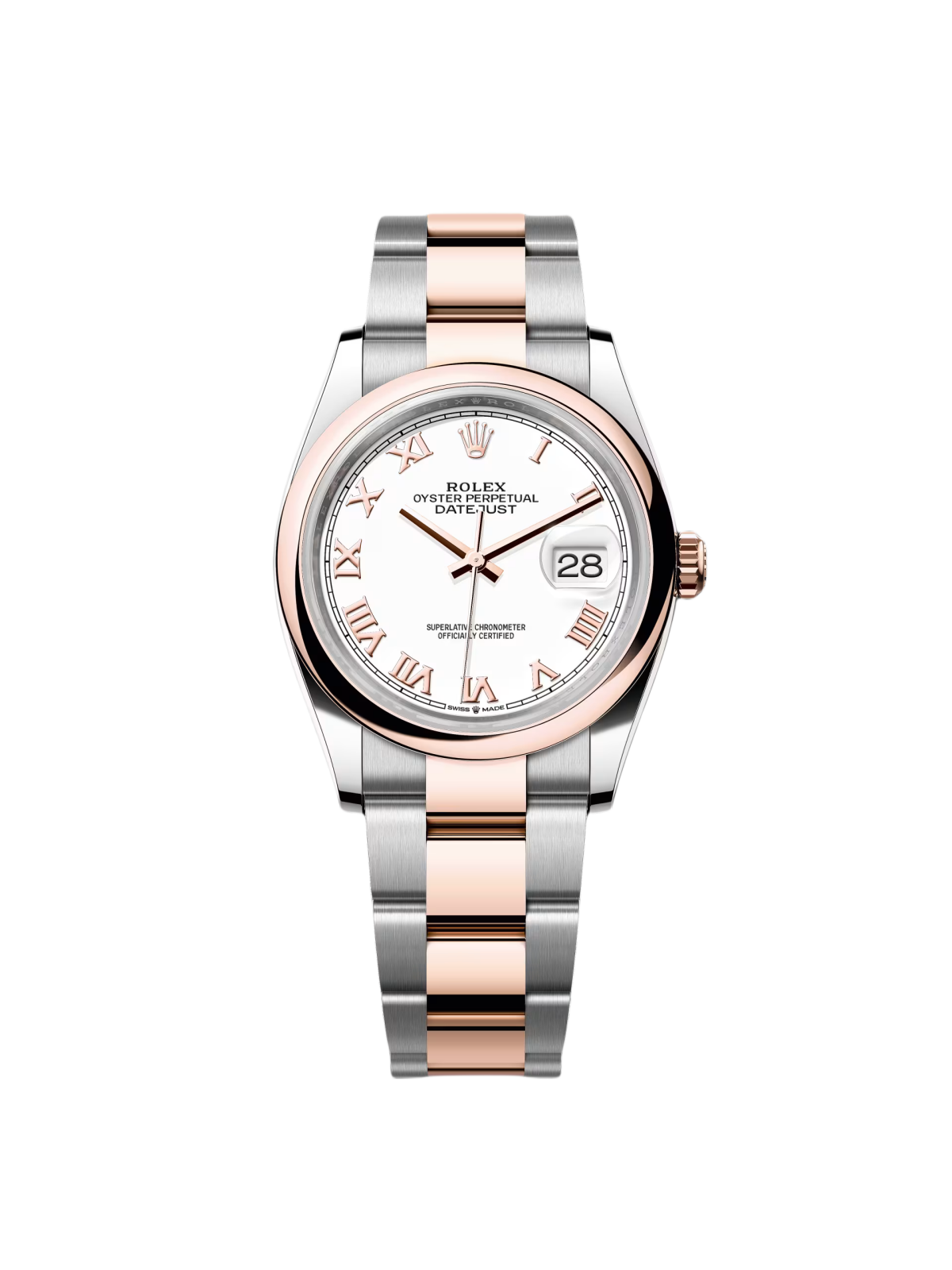 BD5C1D98-E705-7794-C166-51032270F048.png Rolex Datejust 36mm 126201 White Dial Oyster Bracelet Watch - Image 1
